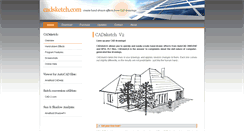 Desktop Screenshot of cadsketch.com