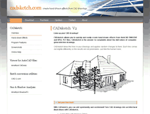 Tablet Screenshot of cadsketch.com